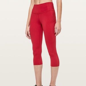 Lululemon Fast & Free Crop II 19"